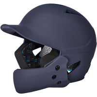 Thumbnail for Batting helmet with jaw guard - Navy