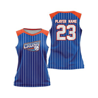 Thumbnail for V-Neck Sleeveless Softball Jersey