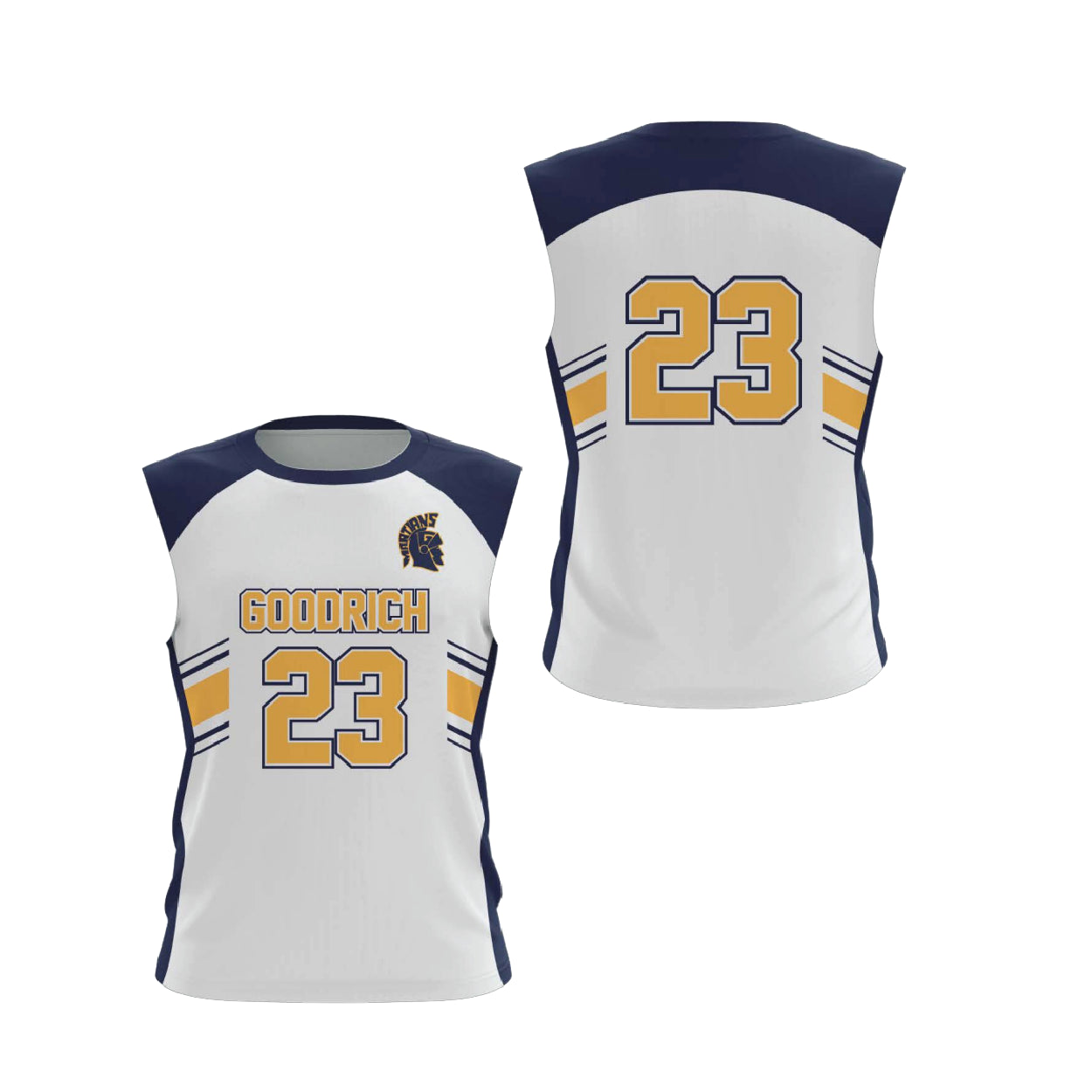 Sleeveless Crewneck Jersey (Men’s, Women’s, Youth)