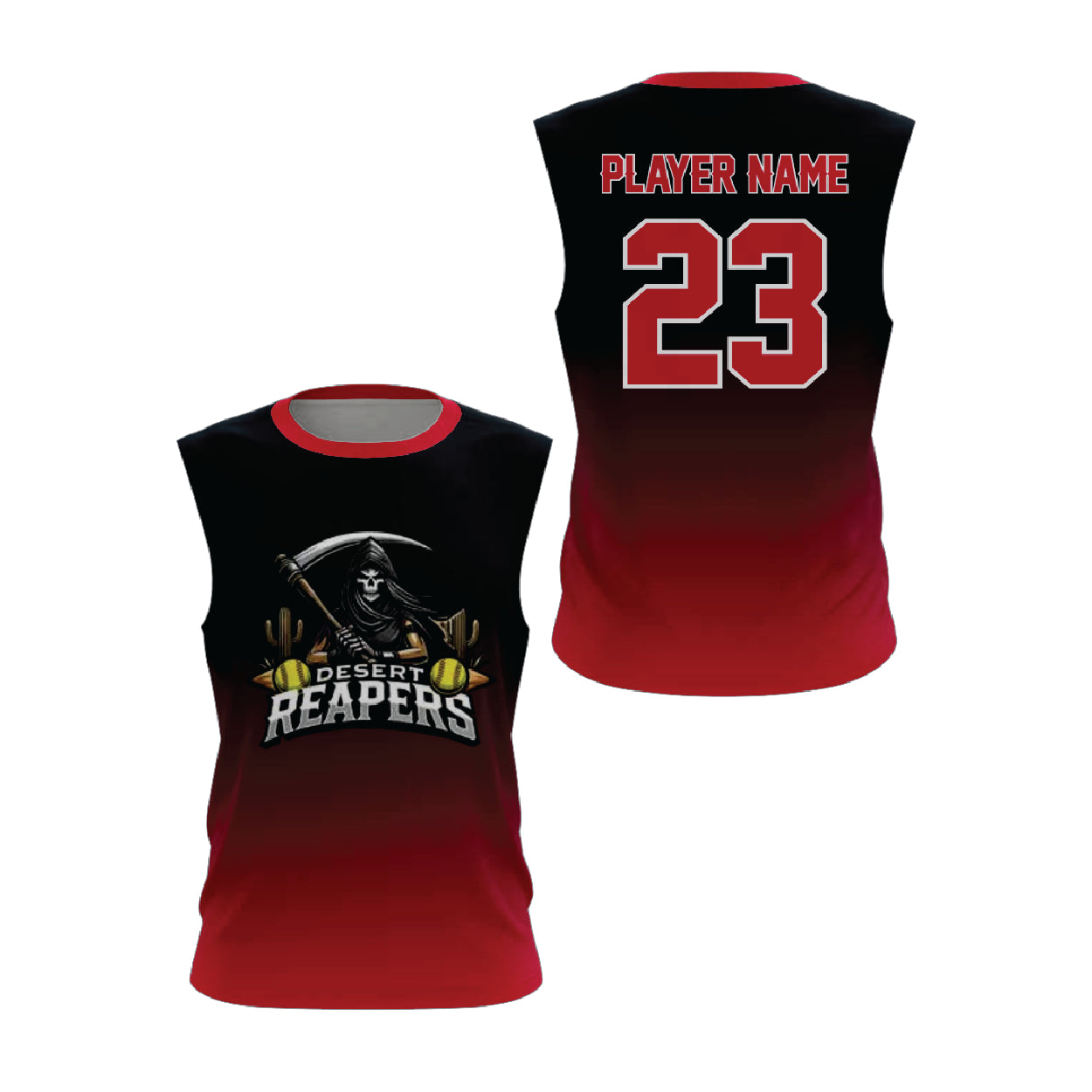 Pro Sleeveless Pullover Crewneck Baseball Jersey
