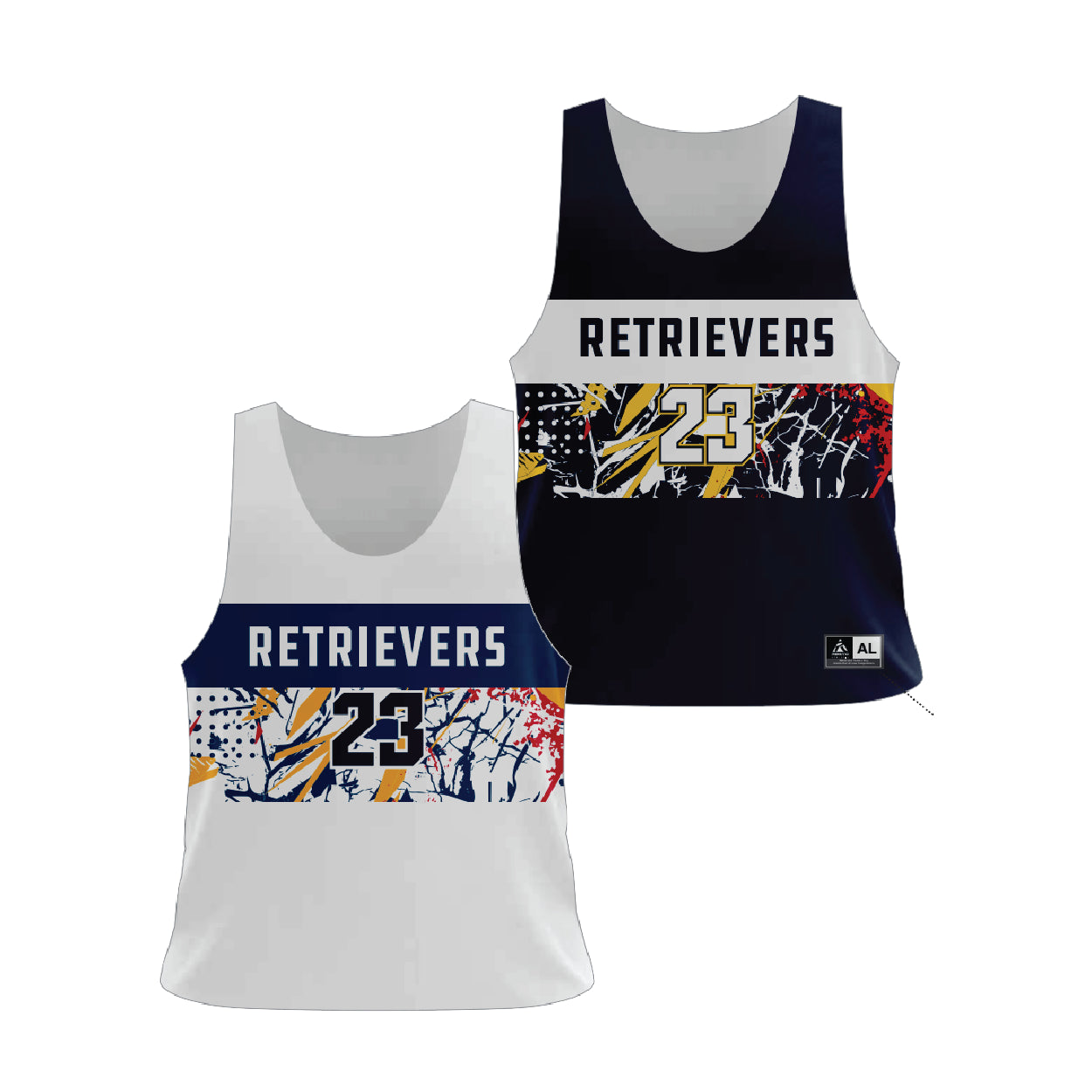 Reversible Flag Football Pinnie