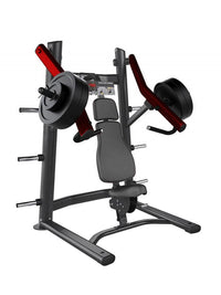 Thumbnail for Elite Leverage Incline Chest Press - Muscle D Fitness - Commercial Grade - Adjustable Seat - Plate Loaded - Pec Workout