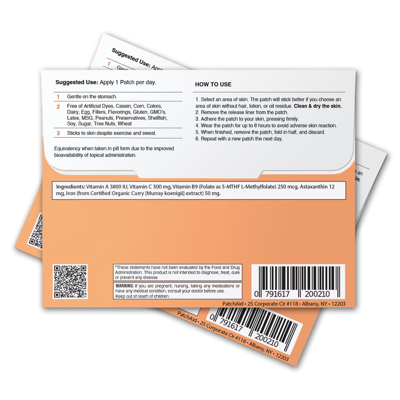 Iron Plus Vitamin Patch