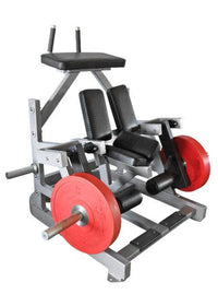 Thumbnail for Power Leverage Iso Lateral Kneeling Leg Curl - Muscle D Fitness - 11 Gauge Steel