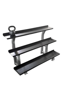 Thumbnail for 3-Tier Kettlebell Rack - Muscle D Fitness - Commercial Storage