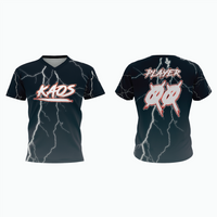 Thumbnail for V-Neck Pullover Baseball Jersey example 9