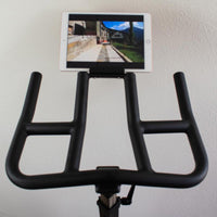 Thumbnail for Stationary Exercise Bike - Muscle D Fitness - Commercial Grade Stationary Bike with Device Holder