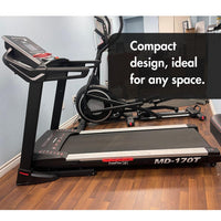 Thumbnail for Light Commercial Treadmill - Muscle D Fitness - LED Display - Heart Rate Monitor - Cup Holder - Adjustable Speed and Incline