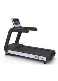 Thumbnail for LED Screen Commercial Treadmill - Muscle D Fitness - Built in Fan - Adjustable Speed and Incline - Cup Holders