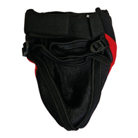 Thumbnail for Evolution 1 Abdominal Guard Male Black/Red