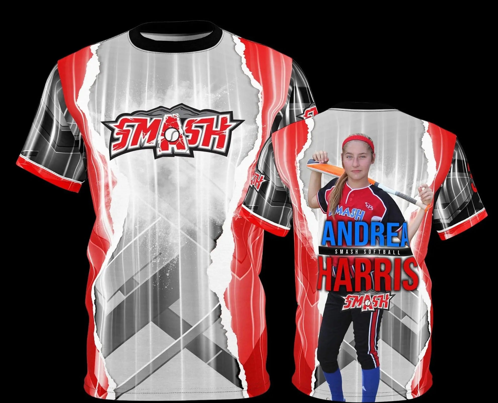 Men's Custom Sublimated T-Shirts HoopsKing
