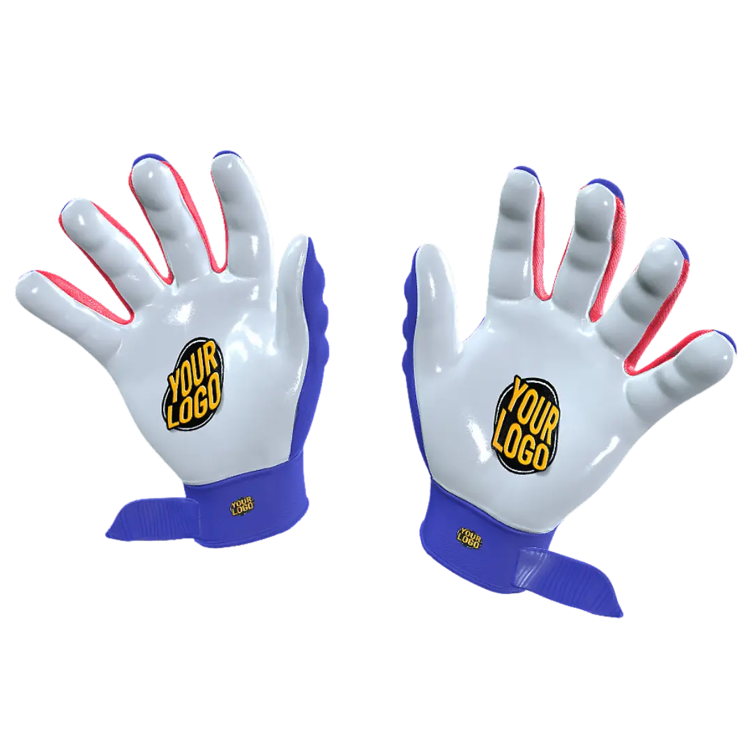 Custom battle best sale football gloves