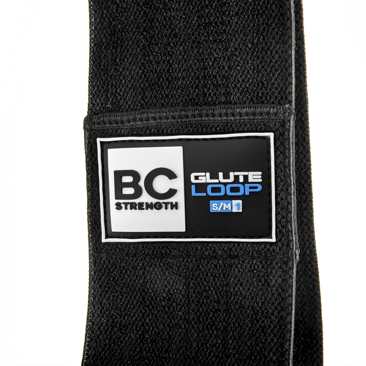 BC Strength Glute Loop grippy fabric hip-abduction resistance band for glute training