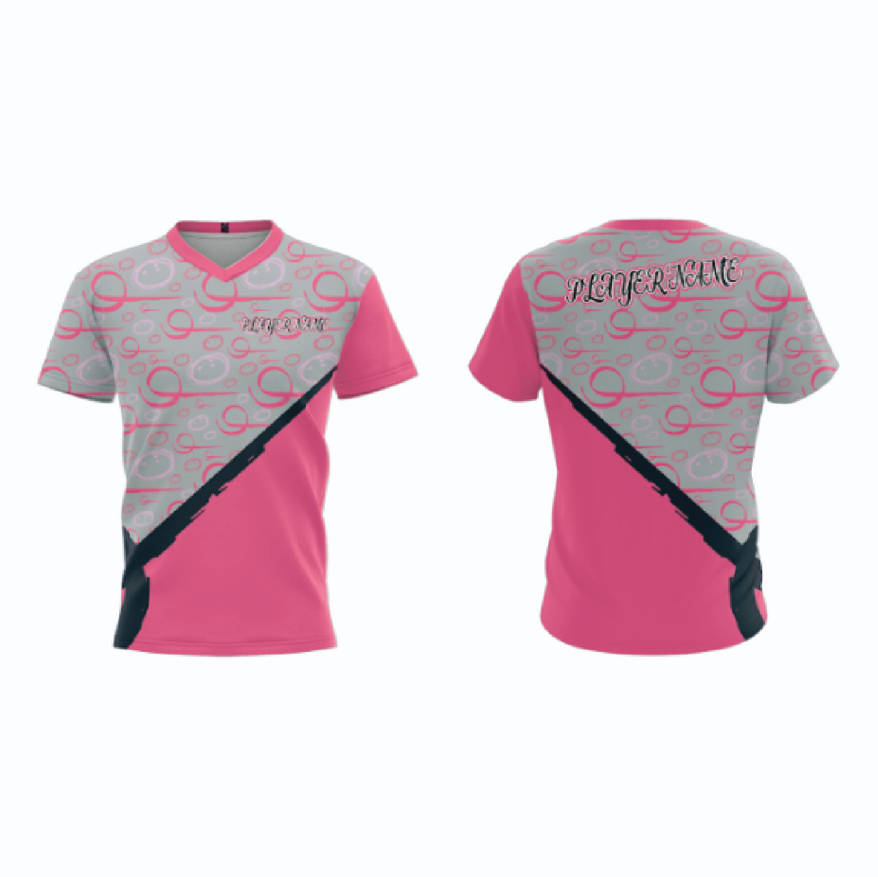 Travel Tech Tee – Short Sleeve V-Neck example 8