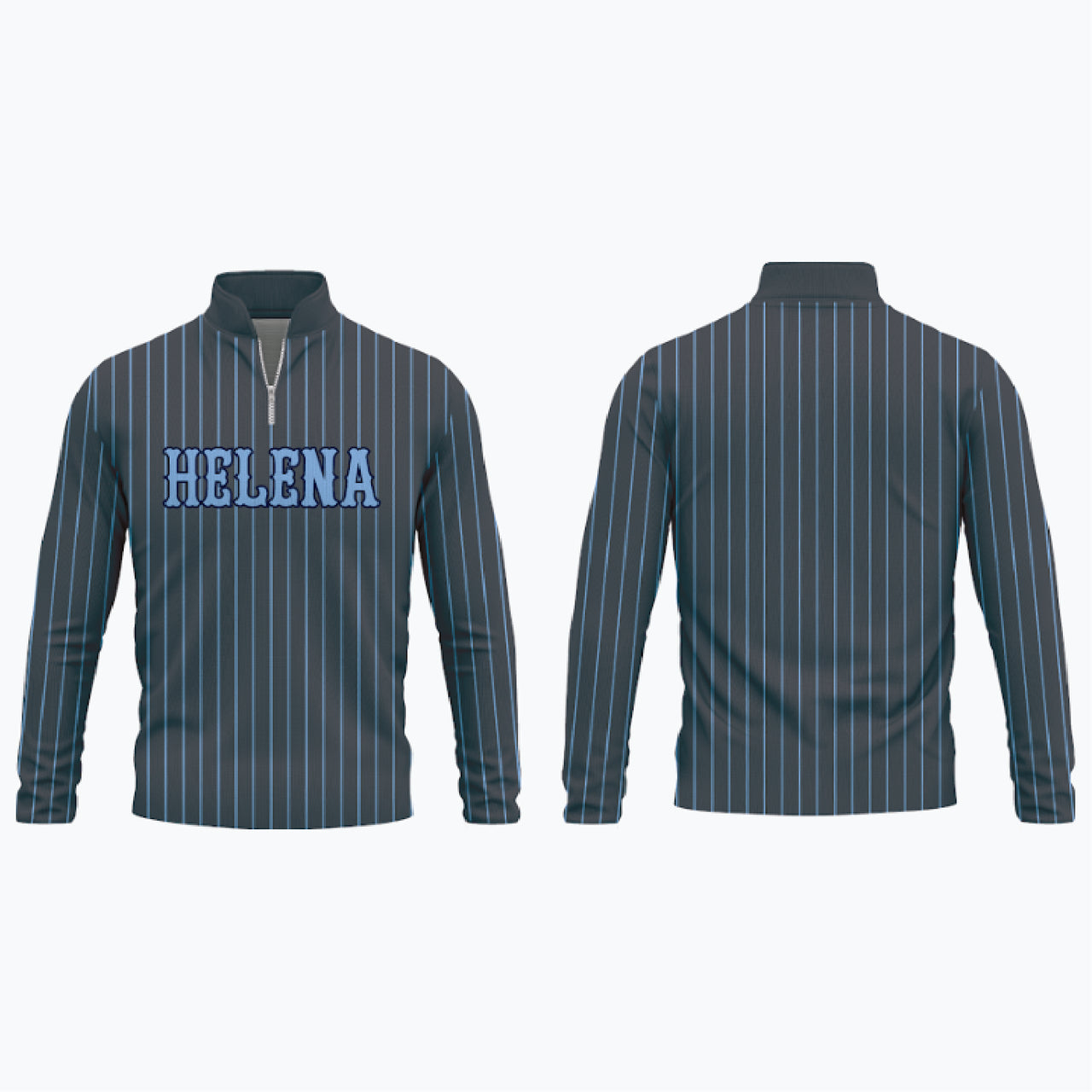 1/4 Zip Fleece Sweatshirt (Men’s, Women’s, Youth) example 10