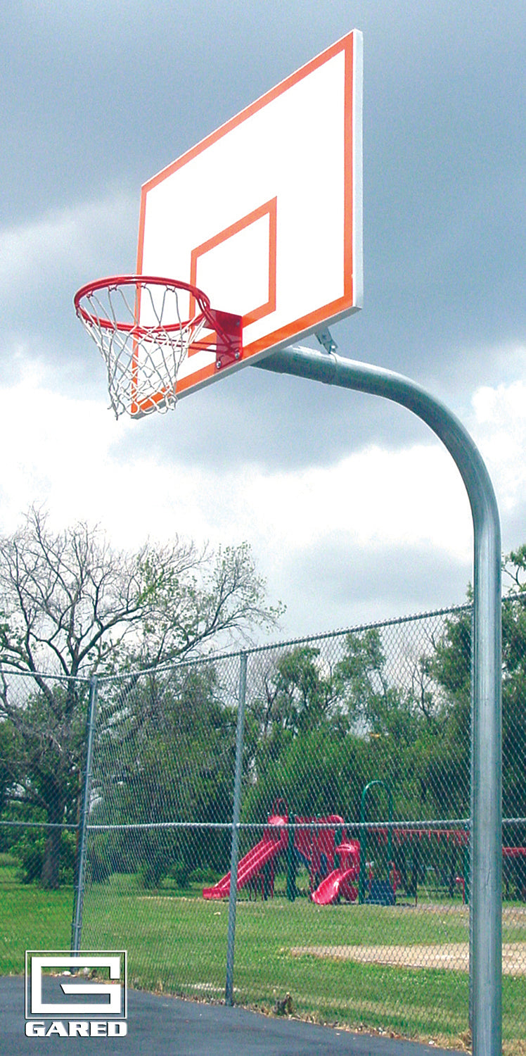 Standard Duty 4-1/2" O.D. Gooseneck Basketball Package