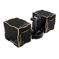 Thumbnail for BC Strength BC Box, three-height plywood training box for straddle lifts and step ups