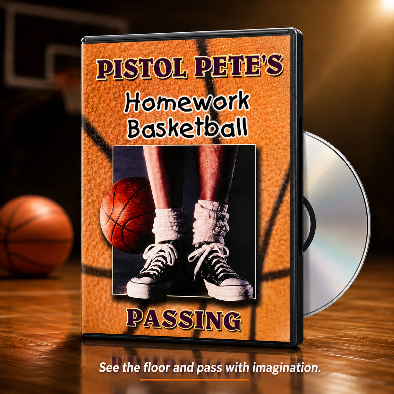 Pistol Pete Maravich showcasing advanced basketball ball handling and dribbling techniques