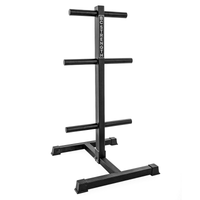 Thumbnail for BC Strength Plate Tree heavy-gauge steel weight plate storage rack