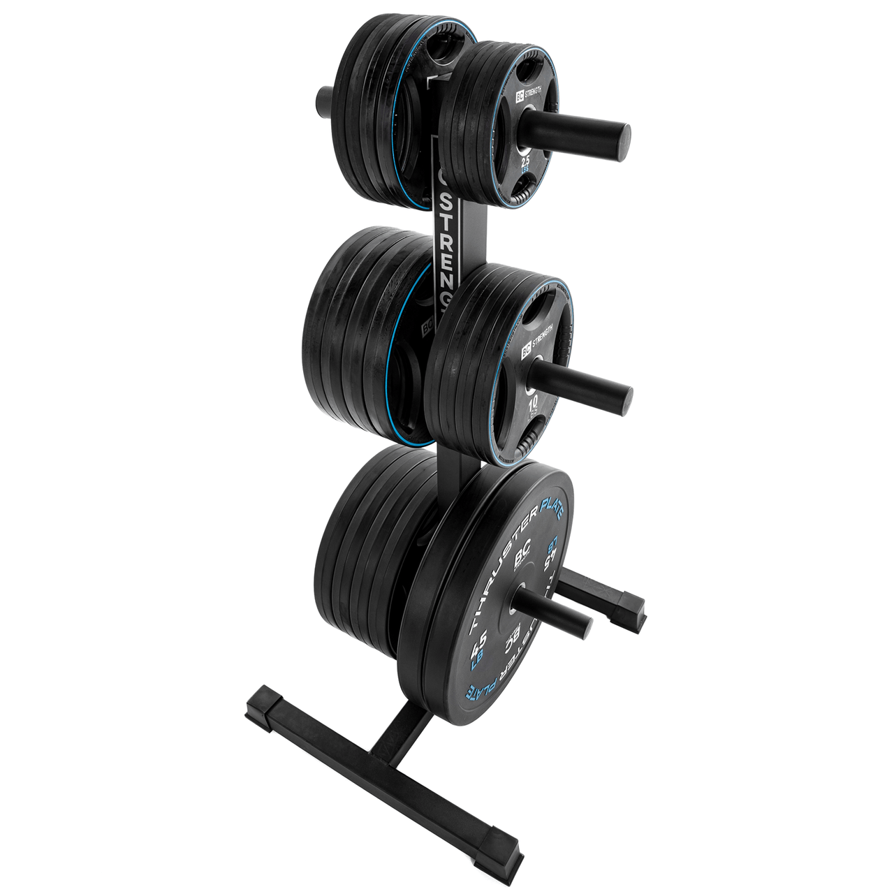 BC Strength Plate Tree heavy-gauge steel weight plate storage rack