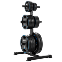 Thumbnail for BC Strength Plate Tree heavy-gauge steel weight plate storage rack