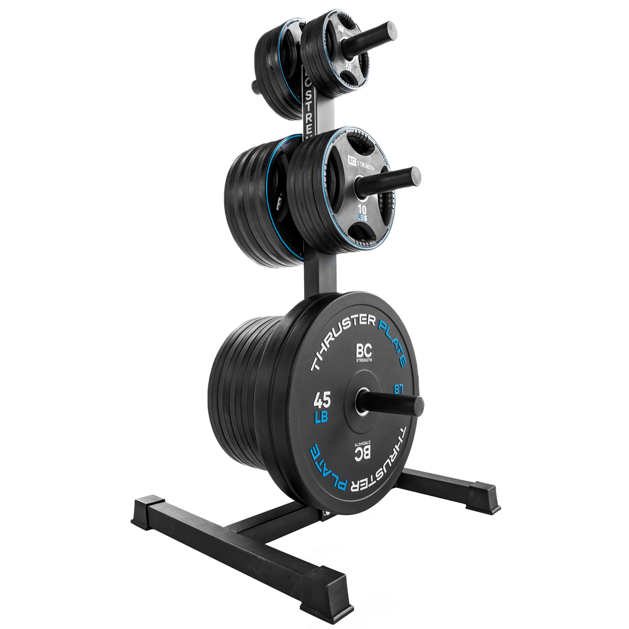 BC Strength Plate Tree heavy-gauge steel weight plate storage rack