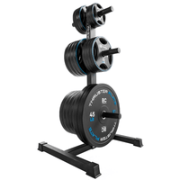 Thumbnail for BC Strength Plate Tree heavy-gauge steel weight plate storage rack