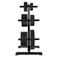 Thumbnail for BC Strength Plate Tree heavy-gauge steel weight plate storage rack