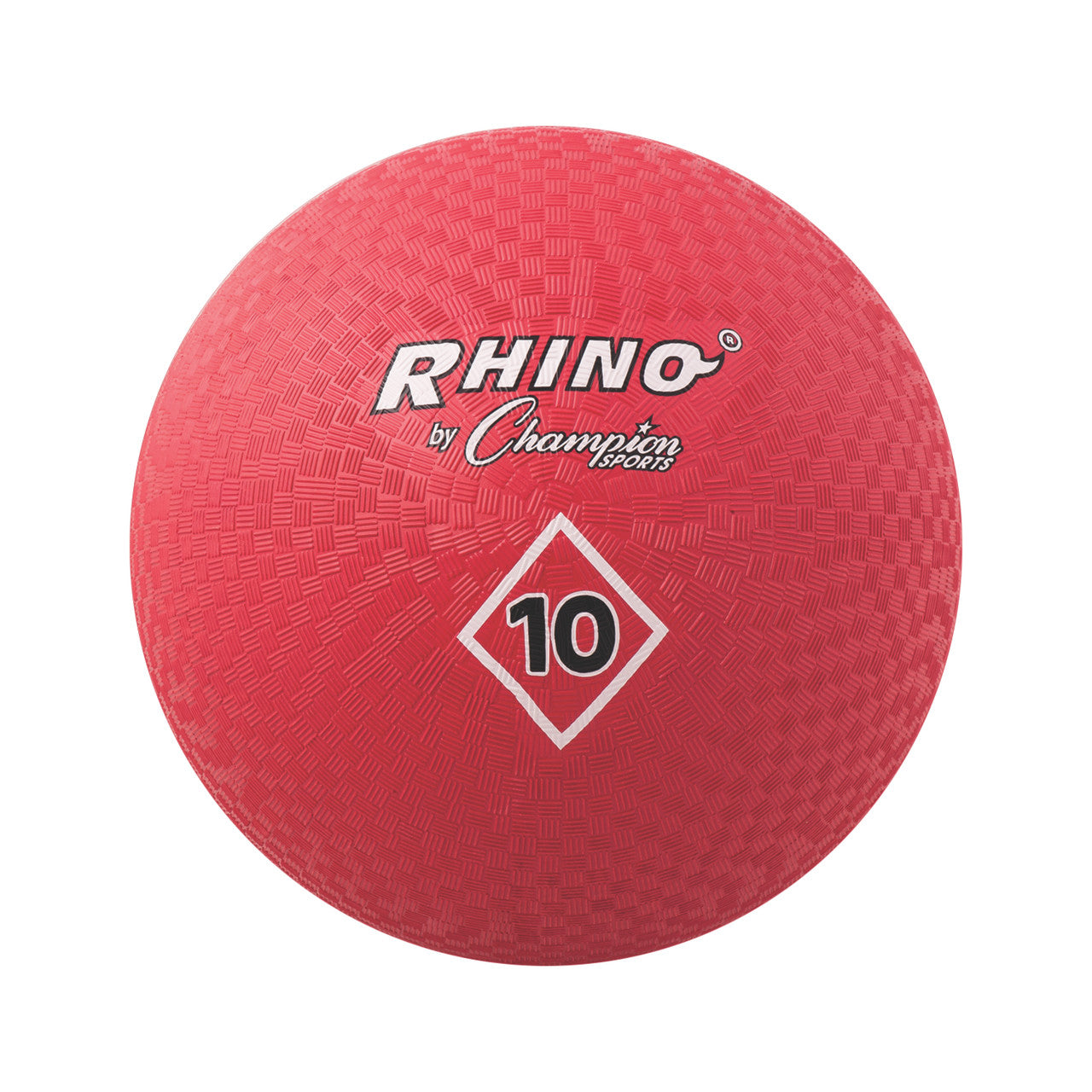 Champion red playground ball 10 inch diameter