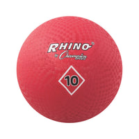 Thumbnail for Champion red playground ball 10 inch diameter