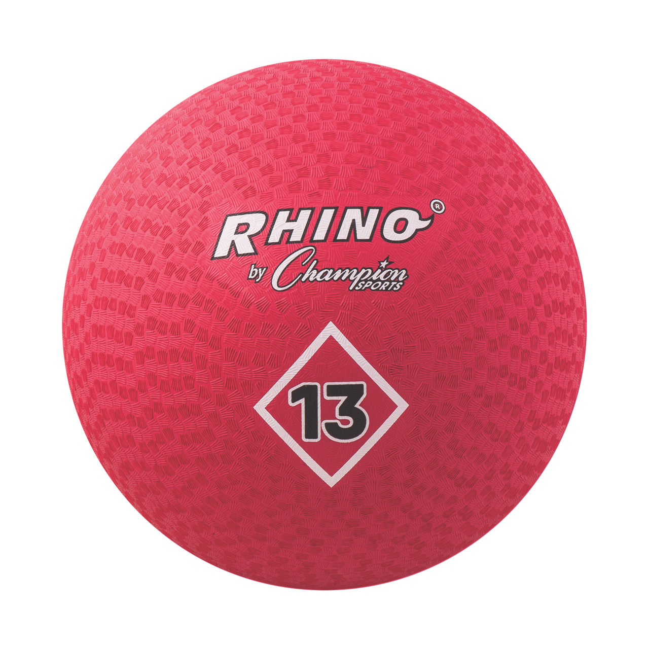 Champion red playground ball 13 inch diameter