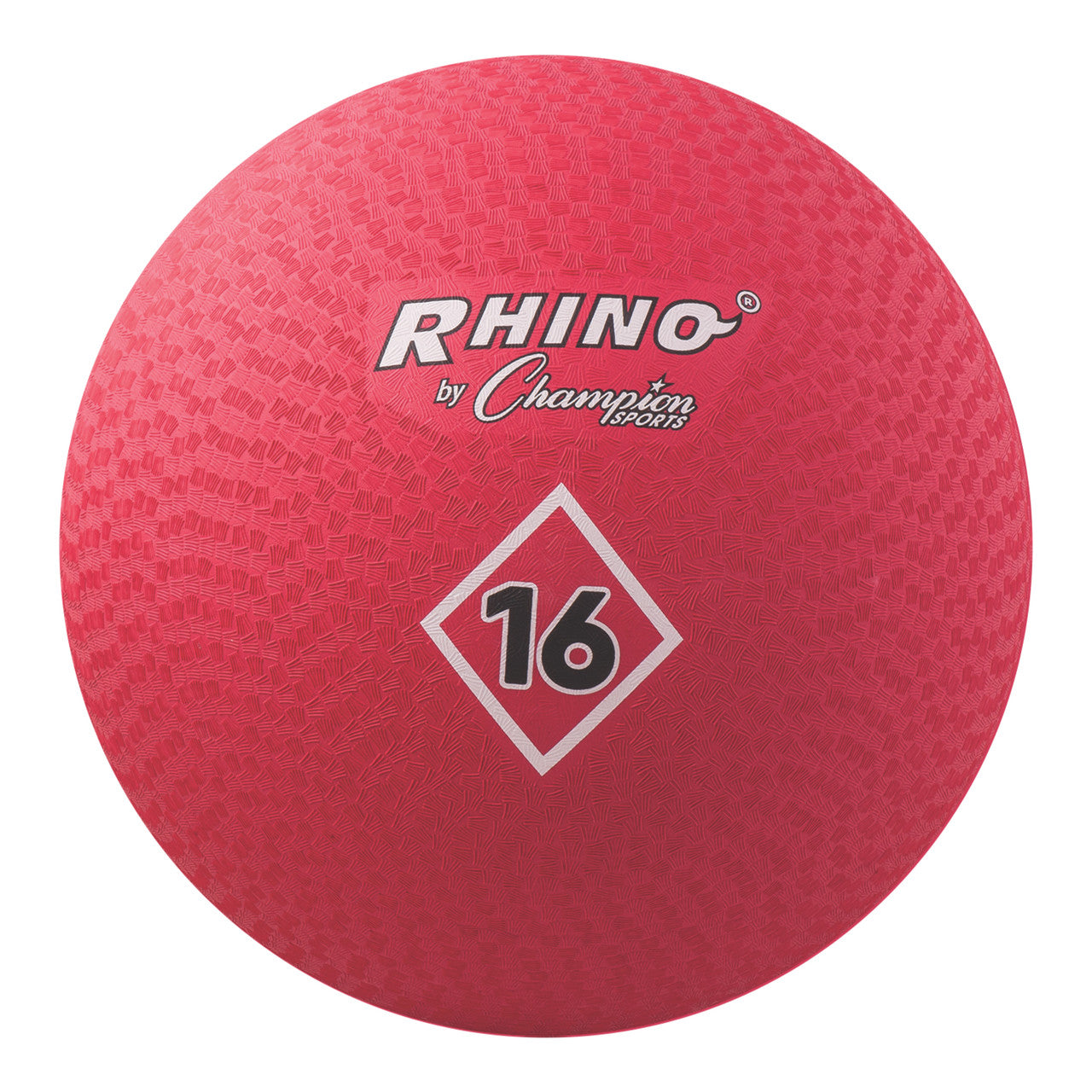 Champion red playground ball 16 inch diameter