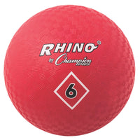 Thumbnail for Textured red playground ball
