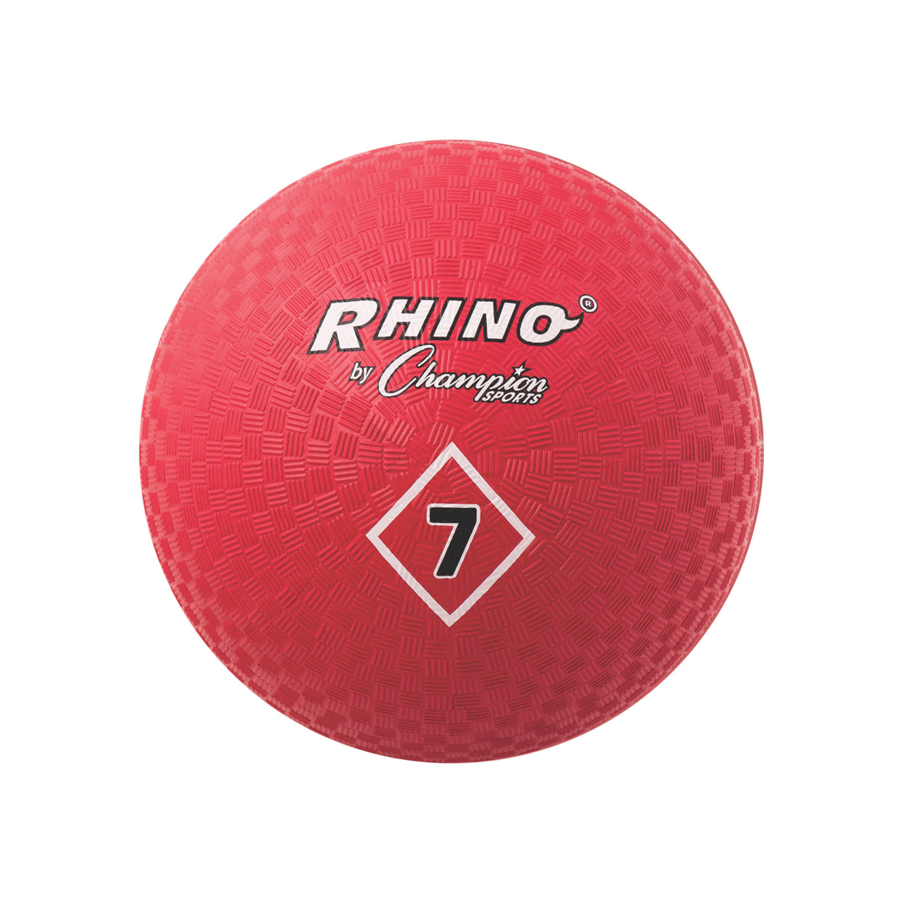 Champion red playground ball 7 inch diameter