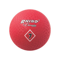 Thumbnail for Champion red playground ball 7 inch diameter