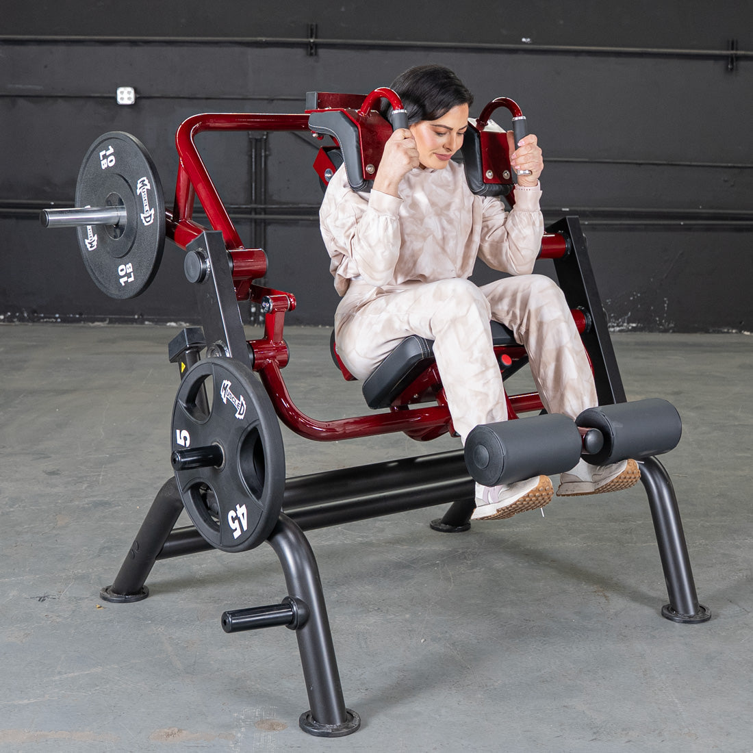 Power Leverage V2 Abdominal Crunch - Muscle D Fitness