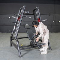 Thumbnail for Power Leverage V2 Convergent Bench - Muscle D Fitness - Incline, Shoulder Press