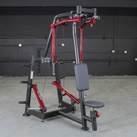 Thumbnail for Power Leverage V2 Seated Pec Fly / Rear Delt Combo - Plate Loaded - Weight Storage Included