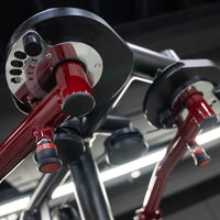 Thumbnail for Power Leverage V2 Seated Pec Fly / Rear Delt Combo - Plate Loaded - Weight Storage Included