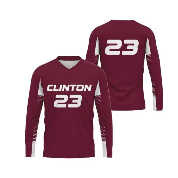 Pro Long Sleeve V-neck Jersey (Women’s, Youth)