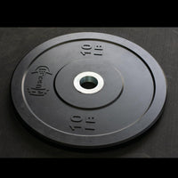 Thumbnail for Black 10 lb bumper plate with 