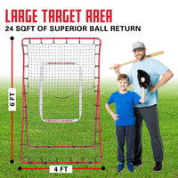 Thumbnail for Pitch Back Baseball / Softball Rebounder Pro