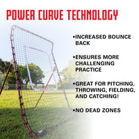 Thumbnail for Pitch Back Baseball / Softball Rebounder Pro