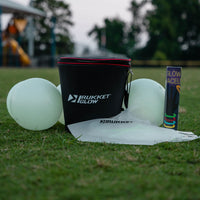 Thumbnail for Rukket Glow-in-the-Dark Kickball Game Set with Quick Charger