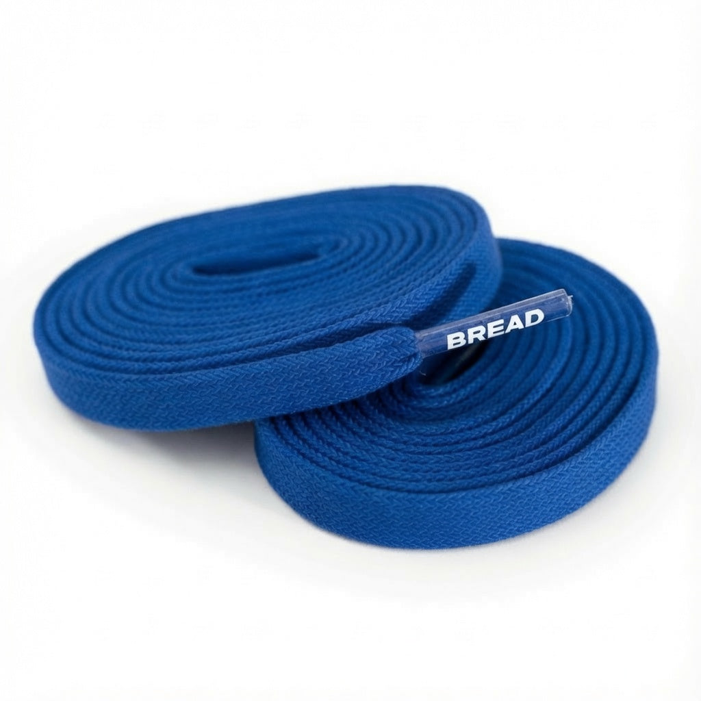 Bread No-Tie Elastic Shoelaces – Sonic Blue