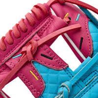 Thumbnail for Youth Ball Glove - Ice Cream (Cotton Candy Blue and Pink)
