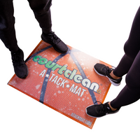 Thumbnail for Basketball A-Tack-Mat sticky floor mat with peel-away sheets