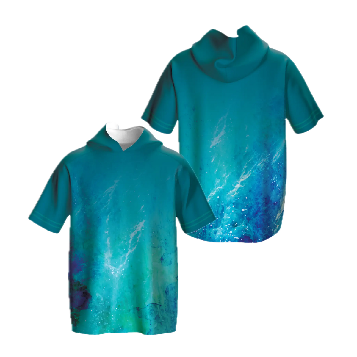 Fishing Hooded Short Sleeve Tech Tee