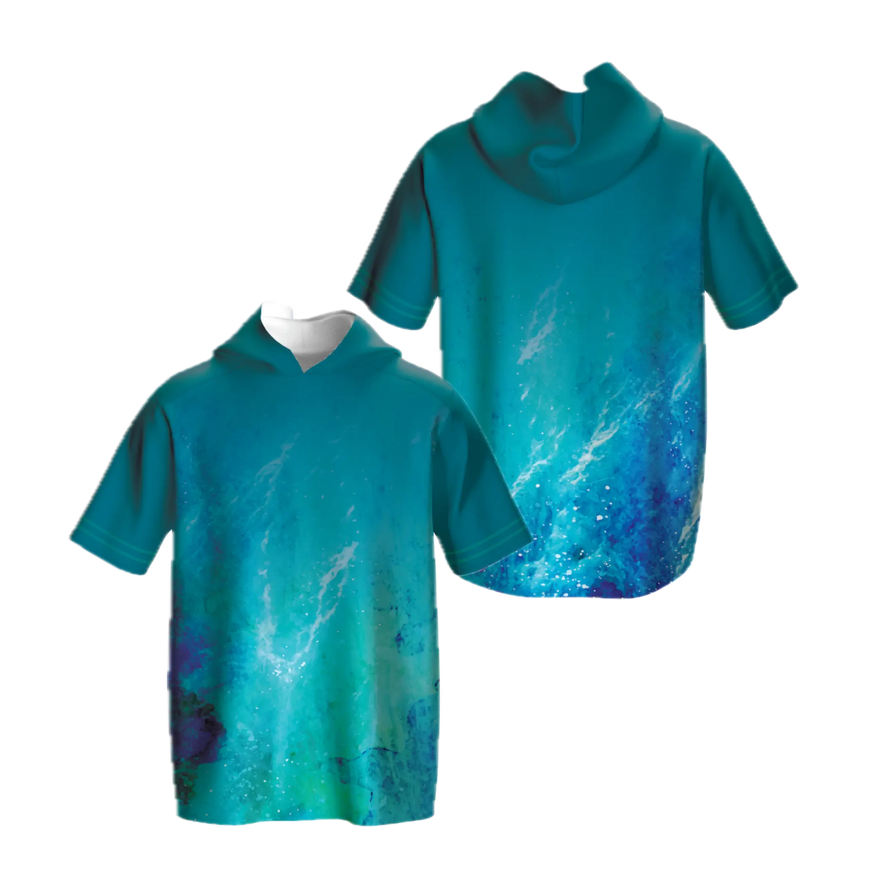 Fishing Hooded Short Sleeve Tech Tee
