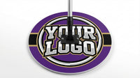 Thumbnail for Round purple sweat mop with 
